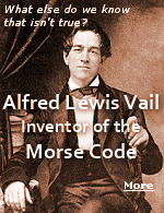Alfred Lewis was an associate of the more famous Samuel Morse, who took credit for Vail's inventions.